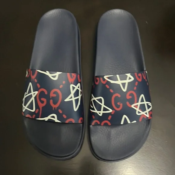 Gucci | Shoes | Gucci Apollo St Mini Gg Star Womens Blue 